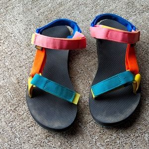 Teva sandals, size 8